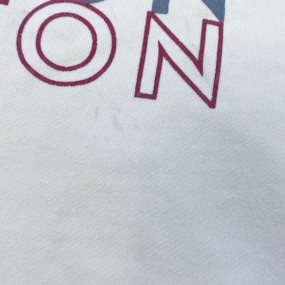 Peloton Hoodie Sweater Front Pockets Full Zipper Men Small White Used - Picture 5 of 5